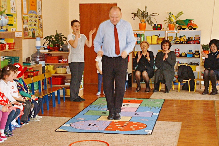 Podsekretarz Stanu Ministerstwa Sportu i Turystyki także w mieleckim przedszkolu