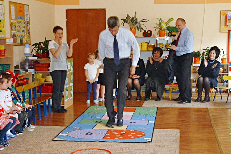 Podsekretarz Stanu Ministerstwa Sportu i Turystyki także w mieleckim przedszkolu