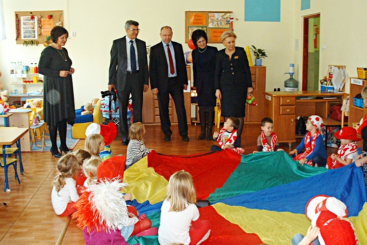 Podsekretarz Stanu Ministerstwa Sportu i Turystyki także w mieleckim przedszkolu