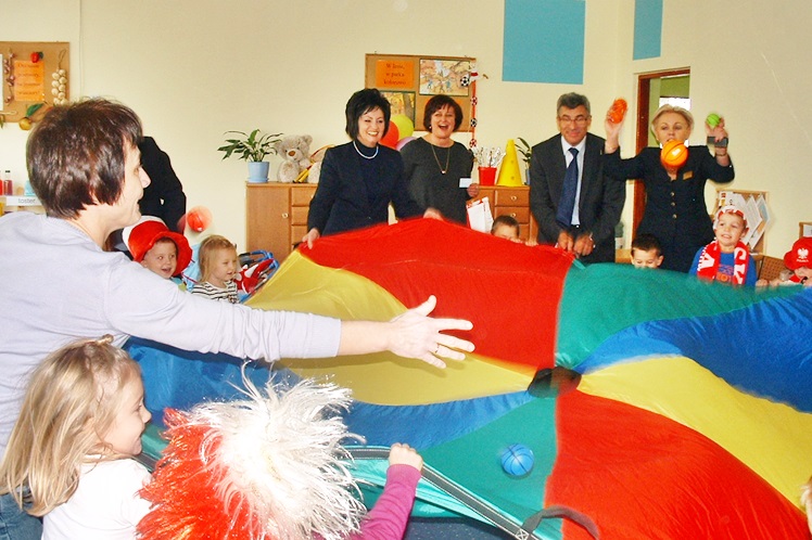 Podsekretarz Stanu Ministerstwa Sportu i Turystyki także w mieleckim przedszkolu