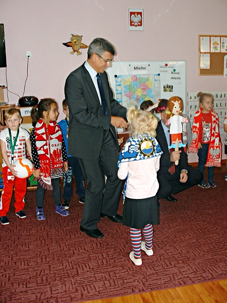 Podsekretarz Stanu Ministerstwa Sportu i Turystyki także w mieleckim przedszkolu