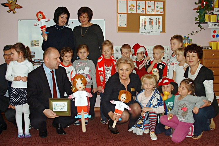 Podsekretarz Stanu Ministerstwa Sportu i Turystyki także w mieleckim przedszkolu