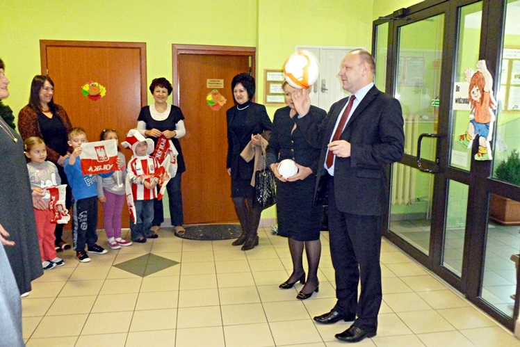 Podsekretarz Stanu Ministerstwa Sportu i Turystyki także w mieleckim przedszkolu