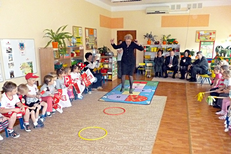 Podsekretarz Stanu Ministerstwa Sportu i Turystyki także w mieleckim przedszkolu