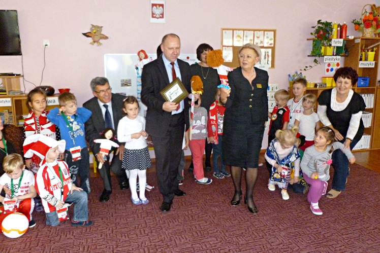 Podsekretarz Stanu Ministerstwa Sportu i Turystyki także w mieleckim przedszkolu