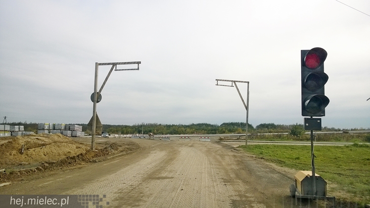 Południowy etap budowy obwodnicy Mielca na finiszu