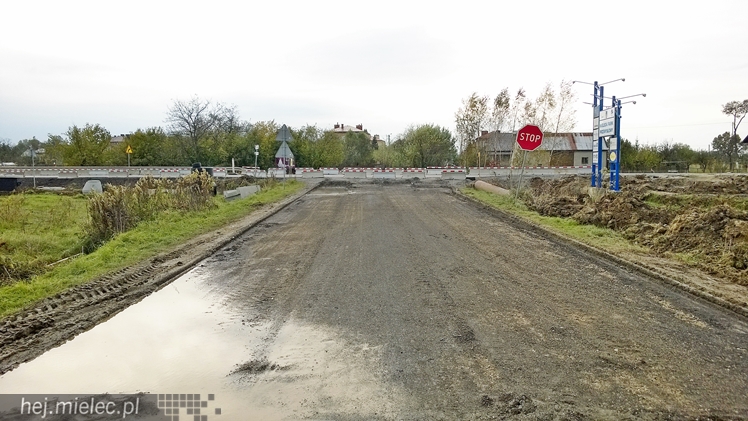 Południowy etap budowy obwodnicy Mielca na finiszu