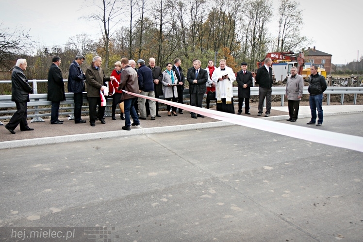Most na potoku Jamnica w Dulczy Wielkiej doczekał się remontu. Było oficjalne otwarcie