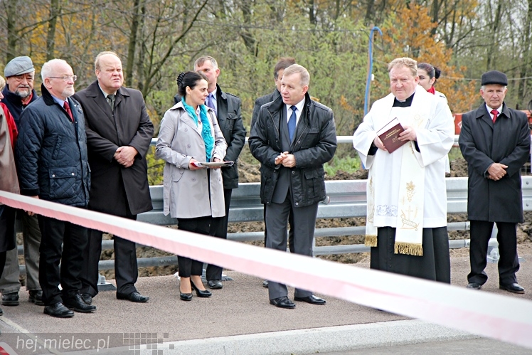 Most na potoku Jamnica w Dulczy Wielkiej doczekał się remontu. Było oficjalne otwarcie