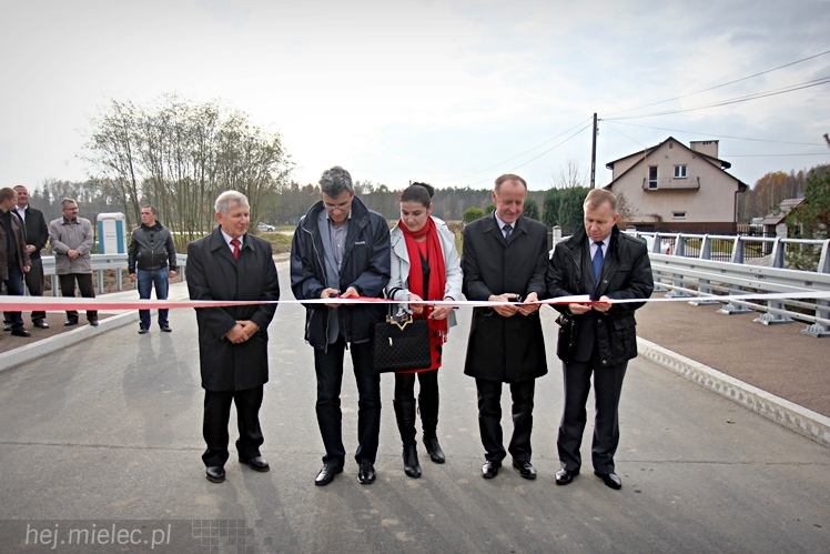 Most na potoku Jamnica w Dulczy Wielkiej doczekał się remontu. Było oficjalne otwarcie