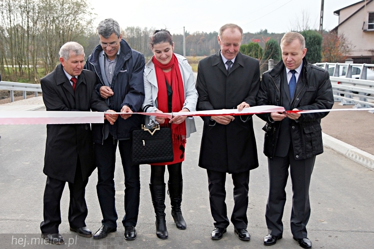 Most na potoku Jamnica w Dulczy Wielkiej doczekał się remontu. Było oficjalne otwarcie