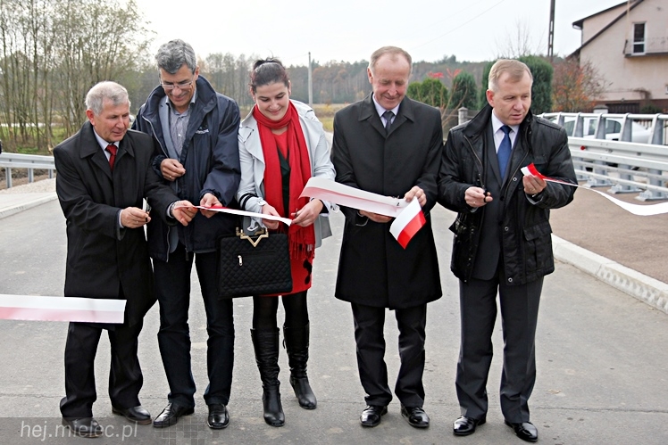Most na potoku Jamnica w Dulczy Wielkiej doczekał się remontu. Było oficjalne otwarcie