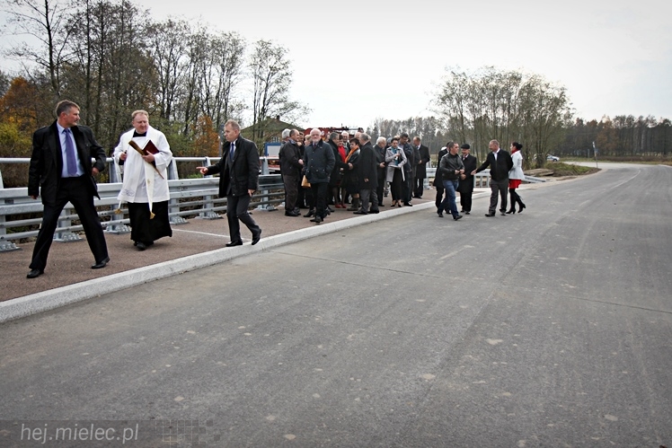 Most na potoku Jamnica w Dulczy Wielkiej doczekał się remontu. Było oficjalne otwarcie