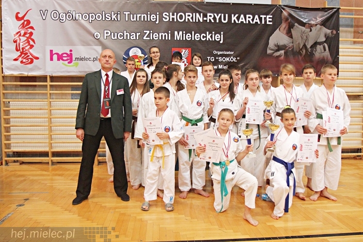 V Ogólnopolski Turniej Ziemi Mieleckiej Shorin-Ryu Karate w Mielcu