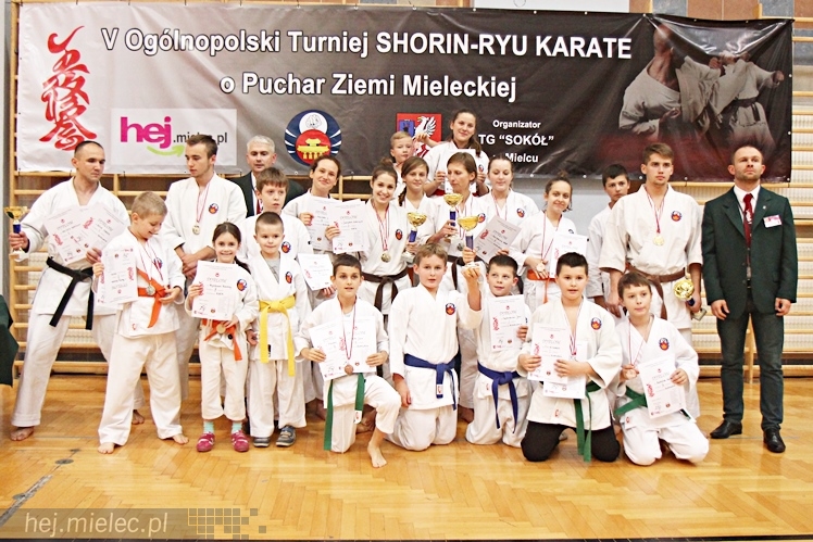 V Ogólnopolski Turniej Ziemi Mieleckiej Shorin-Ryu Karate w Mielcu
