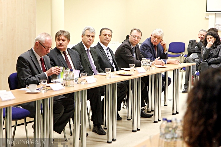 Minister edukacji narodowej Joanna Kluzik-Rostkowska w Mielcu