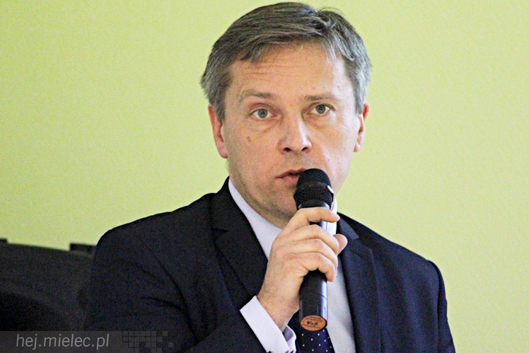 Minister edukacji narodowej Joanna Kluzik-Rostkowska w Mielcu