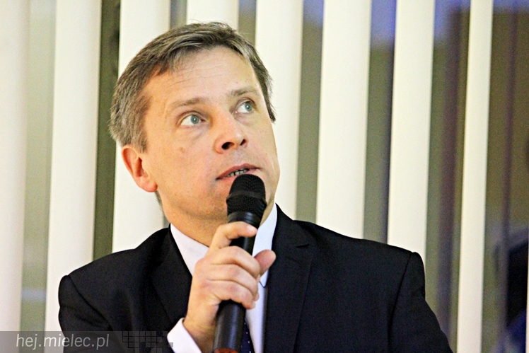 Minister edukacji narodowej Joanna Kluzik-Rostkowska w Mielcu