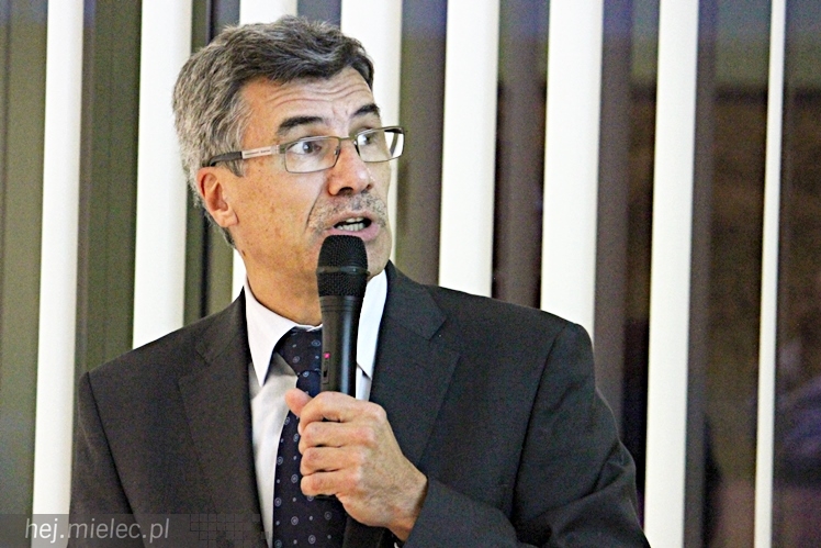 Minister edukacji narodowej Joanna Kluzik-Rostkowska w Mielcu