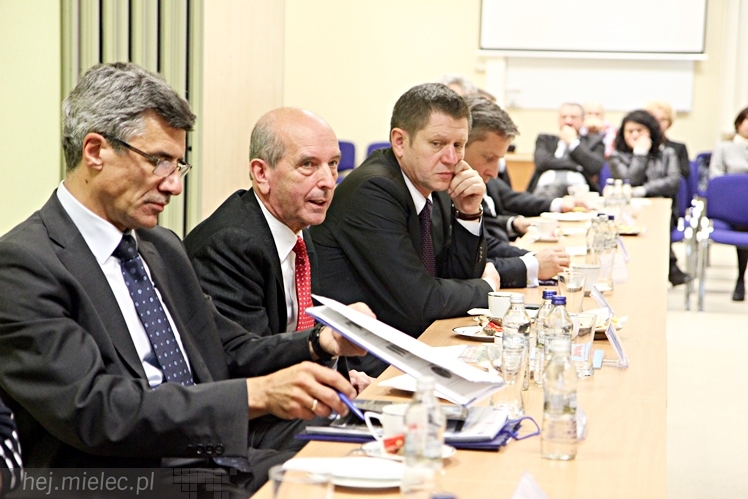 Minister edukacji narodowej Joanna Kluzik-Rostkowska w Mielcu