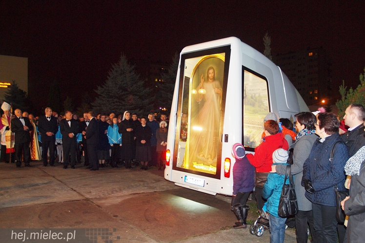 Peregrynacja Obrazu Jezusa Miłosiernego oraz relikwii św. Siostry Faustyny i św. Jana Pawła II