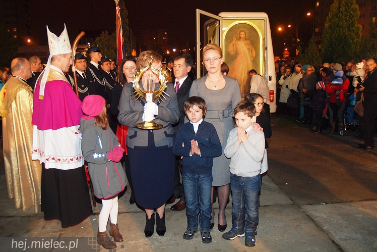 Peregrynacja Obrazu Jezusa Miłosiernego oraz relikwii św. Siostry Faustyny i św. Jana Pawła II