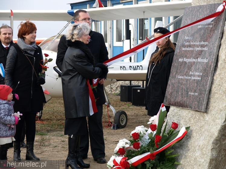 Odsłonięcie obelisku Bogusława 