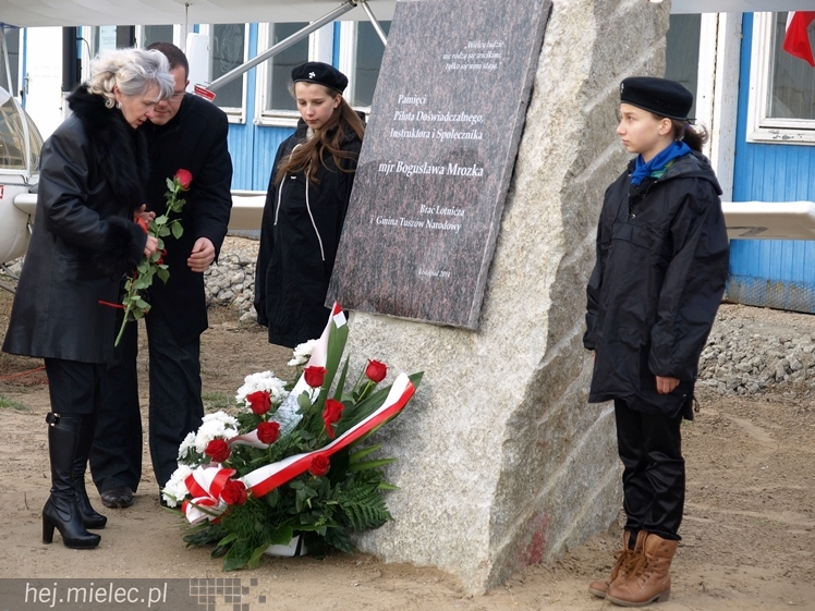 Odsłonięcie obelisku Bogusława 