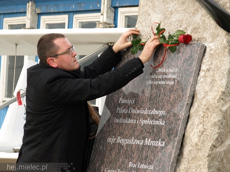 Odsłonięcie obelisku Bogusława 