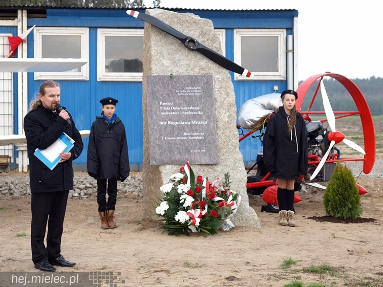 Odsłonięcie obelisku Bogusława 