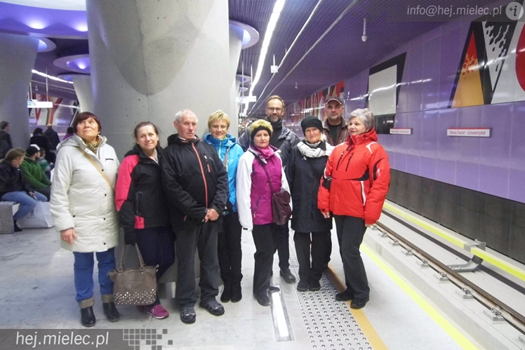 Mieleckie PTTK na wycieczce w Warszawie