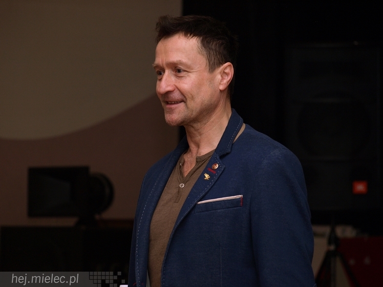 Spotkanie Jacka Kawalca z mielecką młodzieżą w ramach 