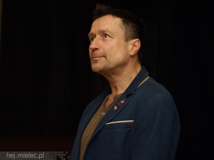 Spotkanie Jacka Kawalca z mielecką młodzieżą w ramach 