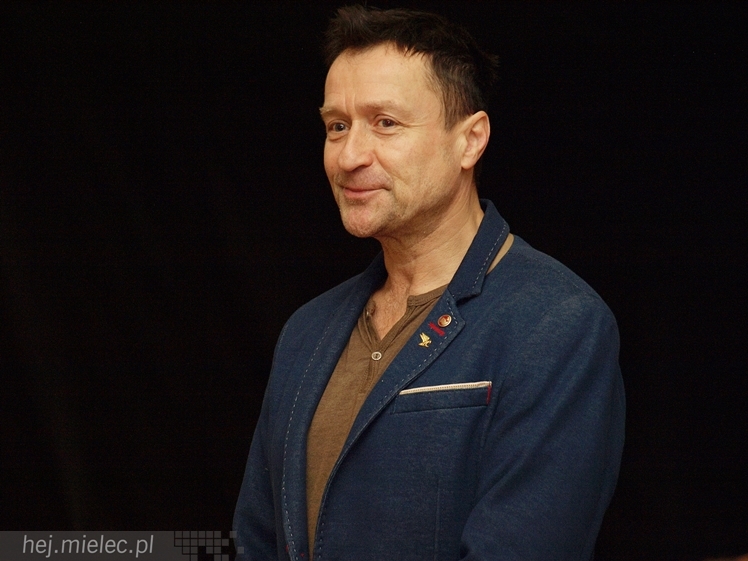 Spotkanie Jacka Kawalca z mielecką młodzieżą w ramach 