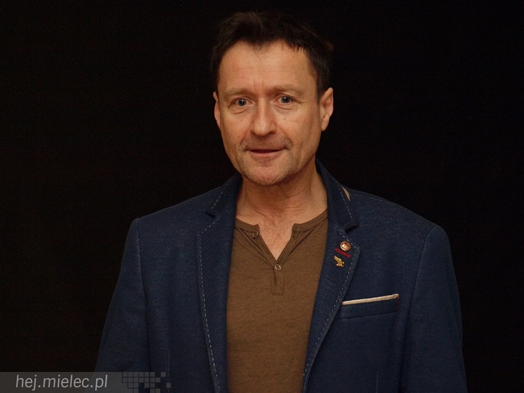 Spotkanie Jacka Kawalca z mielecką młodzieżą w ramach 