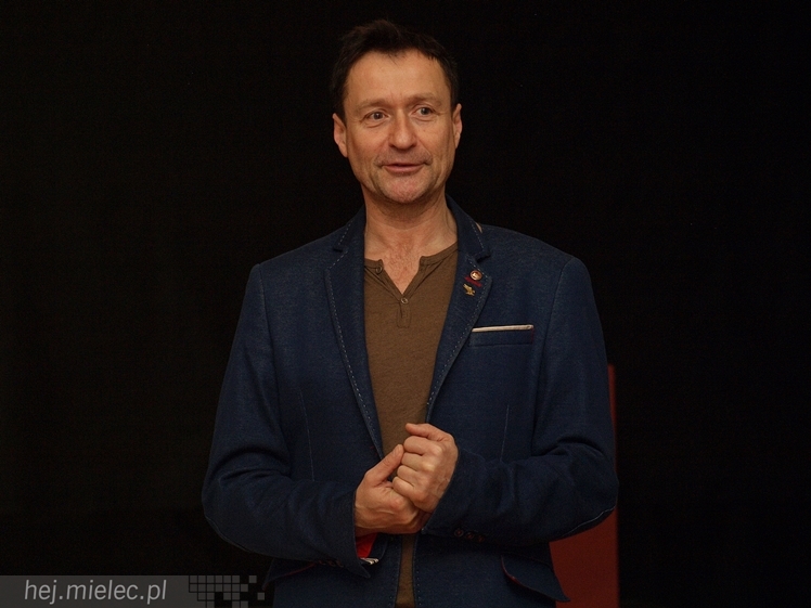 Spotkanie Jacka Kawalca z mielecką młodzieżą w ramach 