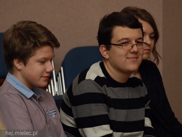 Spotkanie Jacka Kawalca z mielecką młodzieżą w ramach 