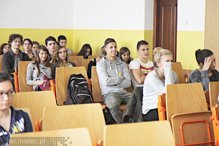 Światowy Tydzień Przedsiębiorczości w mieleckim Ekonomiku: Portal hej.mielec.pl przykładem dobrze zarządzanej firmy