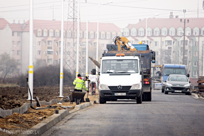 Trwa budowa ulicy Krańcowej