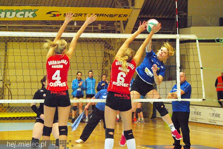 Siatrkarki Szóstki mierzyły się z liderem 2 ligi