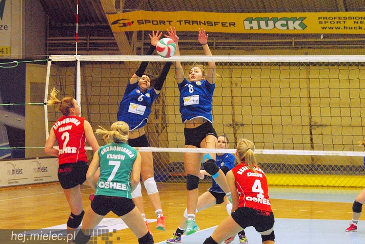 Siatrkarki Szóstki mierzyły się z liderem 2 ligi