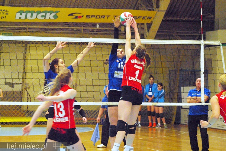 Siatrkarki Szóstki mierzyły się z liderem 2 ligi