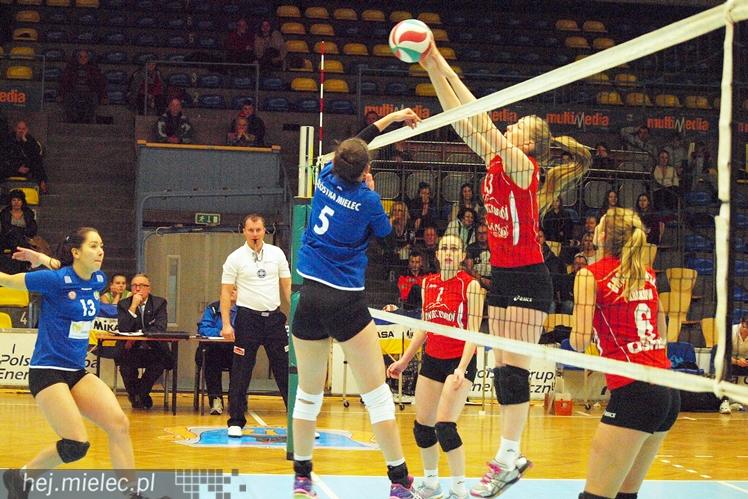 Siatrkarki Szóstki mierzyły się z liderem 2 ligi