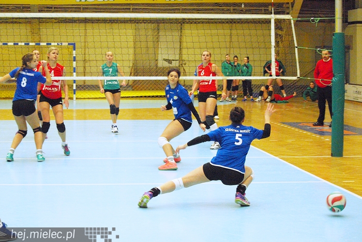 Siatrkarki Szóstki mierzyły się z liderem 2 ligi