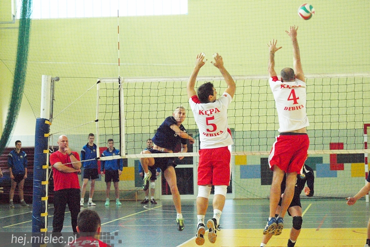 Siatkarze MKPS Stali Mielec pokonali UKS Dębica