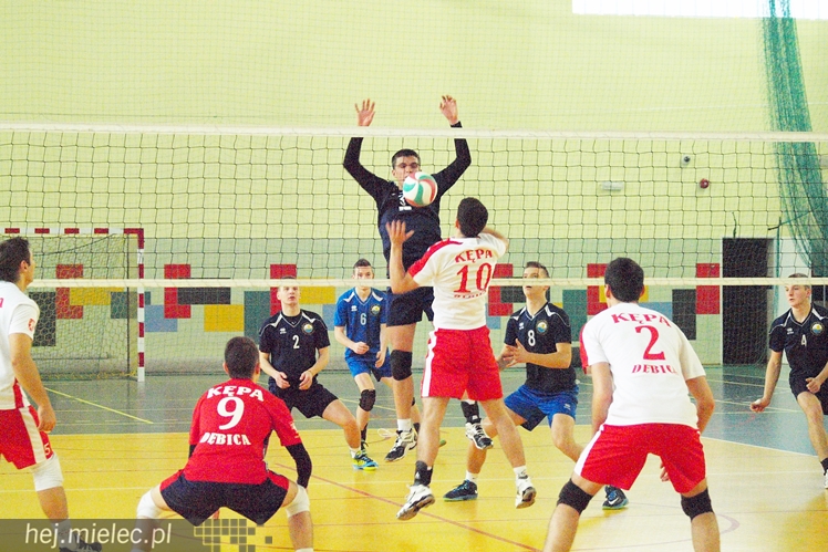 Siatkarze MKPS Stali Mielec pokonali UKS Dębica
