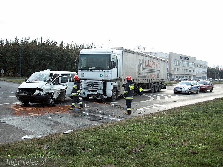 Wypadek na ul. Wojska Polskiego