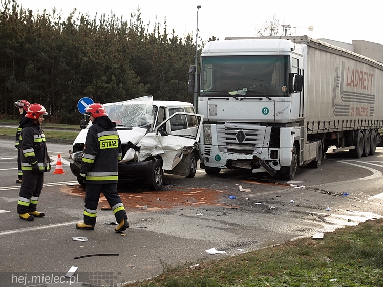 Wypadek na ul. Wojska Polskiego