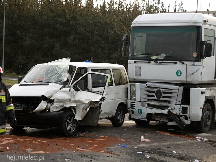 Wypadek na ul. Wojska Polskiego