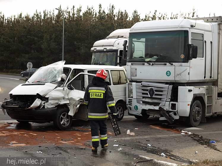 Wypadek na ul. Wojska Polskiego